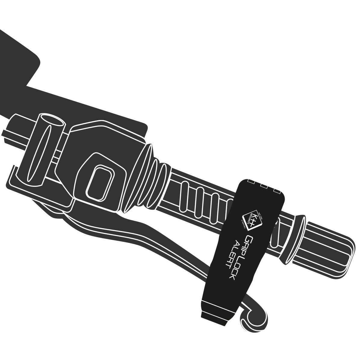 KH GRIP LOCK ALERT – frühere Zweiradsicherung mit Alarm