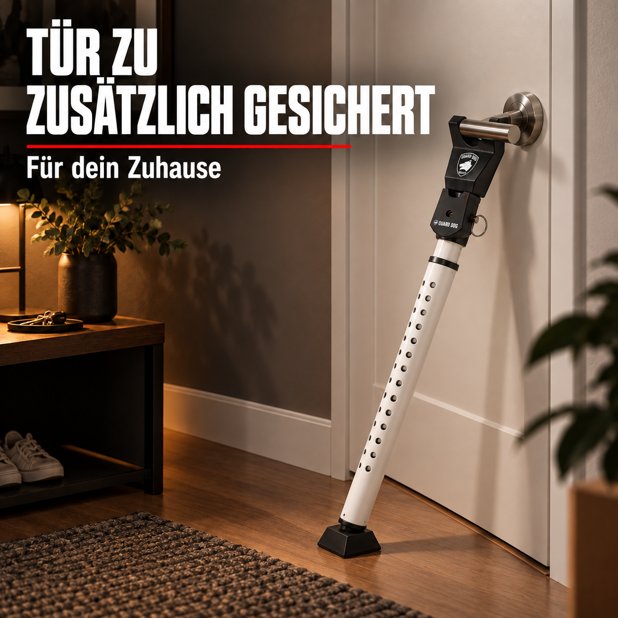 Doorkeeper Weiß – TÜR ZU ZUSÄTZLICH GESICHERT