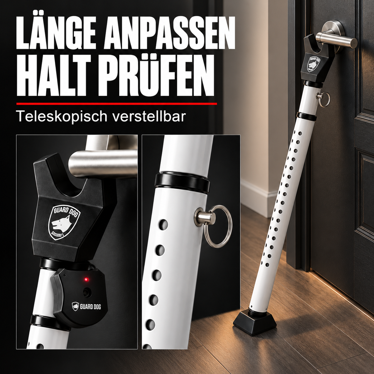 Doorkeeper Weiß – LÄNGE ANPASSEN HALT PRÜFEN