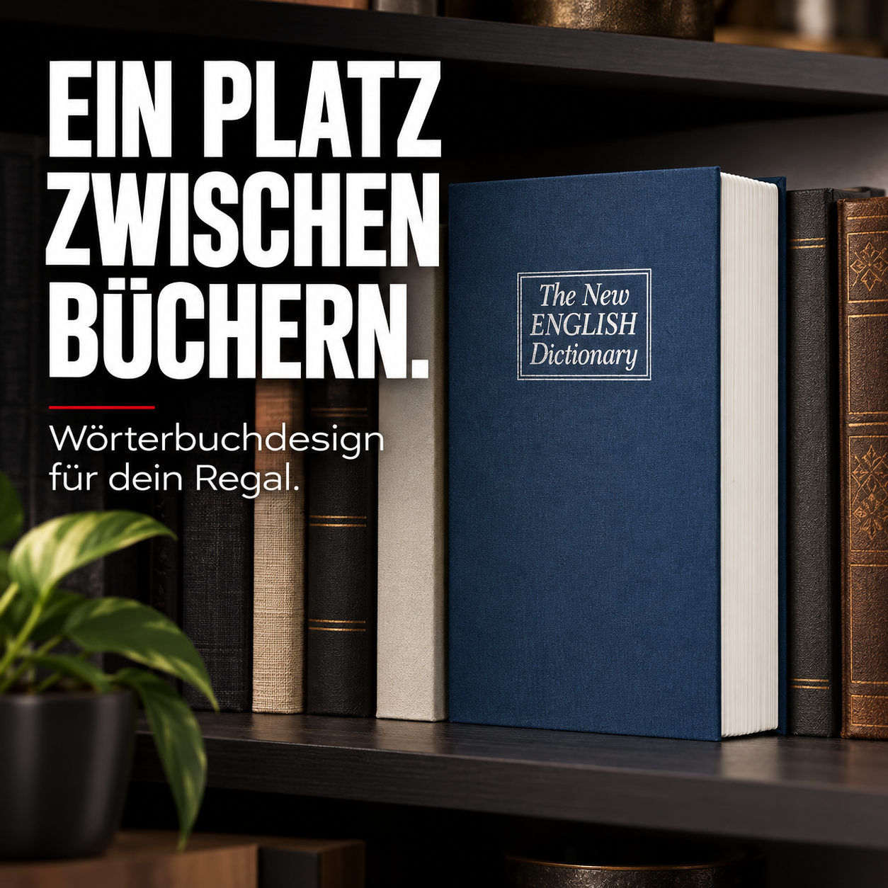 Buchsafe English Dictionary – EIN PLATZ ZWISCHEN BÜCHERN.