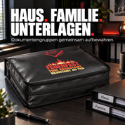 Feuerfester Dokumentenordner XXL – 8,4 Liter – HAUS. FAMILIE. UNTERLAGEN.