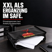 dokumententaschen: XXL ALS ERGÄNZUNG IM SAFE. Einsatzgrenzen laut Anleitung beachten.