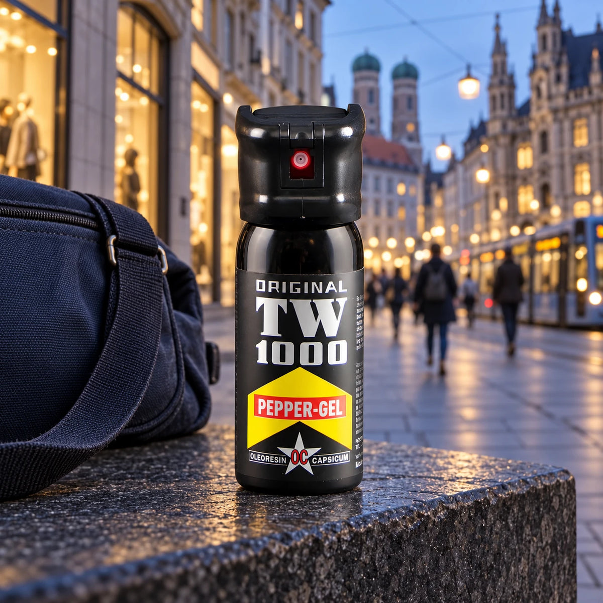 Pfeffergel – TW1000 in der Innenstadt