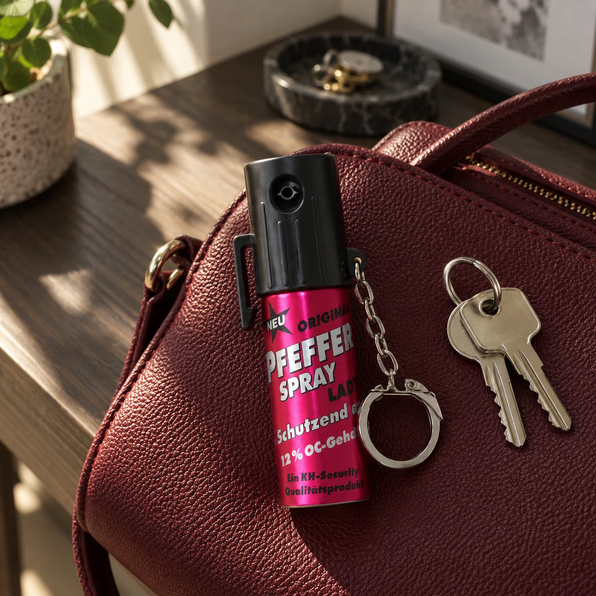 Pfeffersprays – Produktmotiv im Alltag