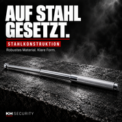 Mini Teleskop Abwehrstock in Silber – Stahlkonstruktion und klare Form