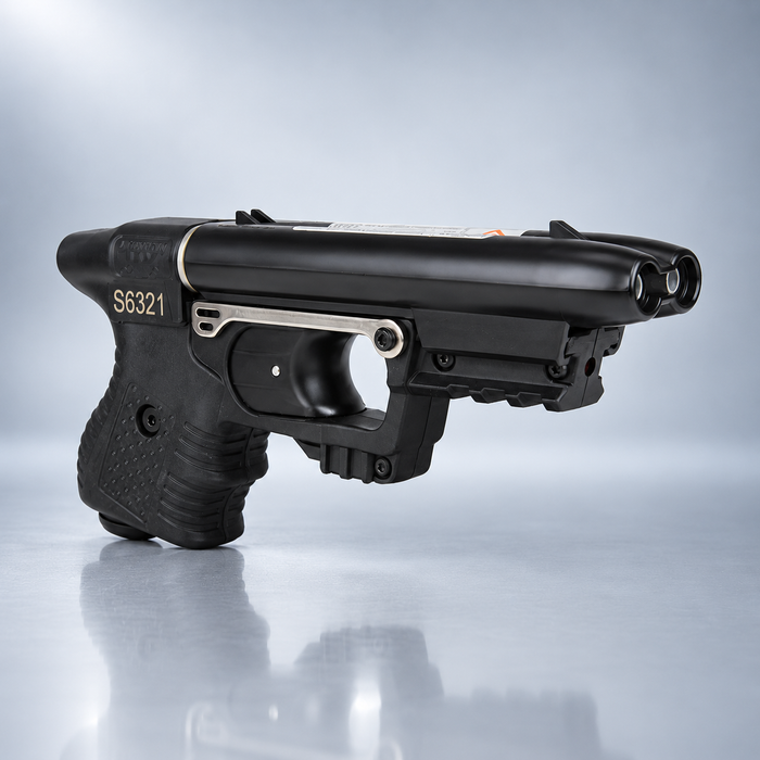 Pfefferspray Abschussgerät Piexon JPX2 Gen1 mit Laser