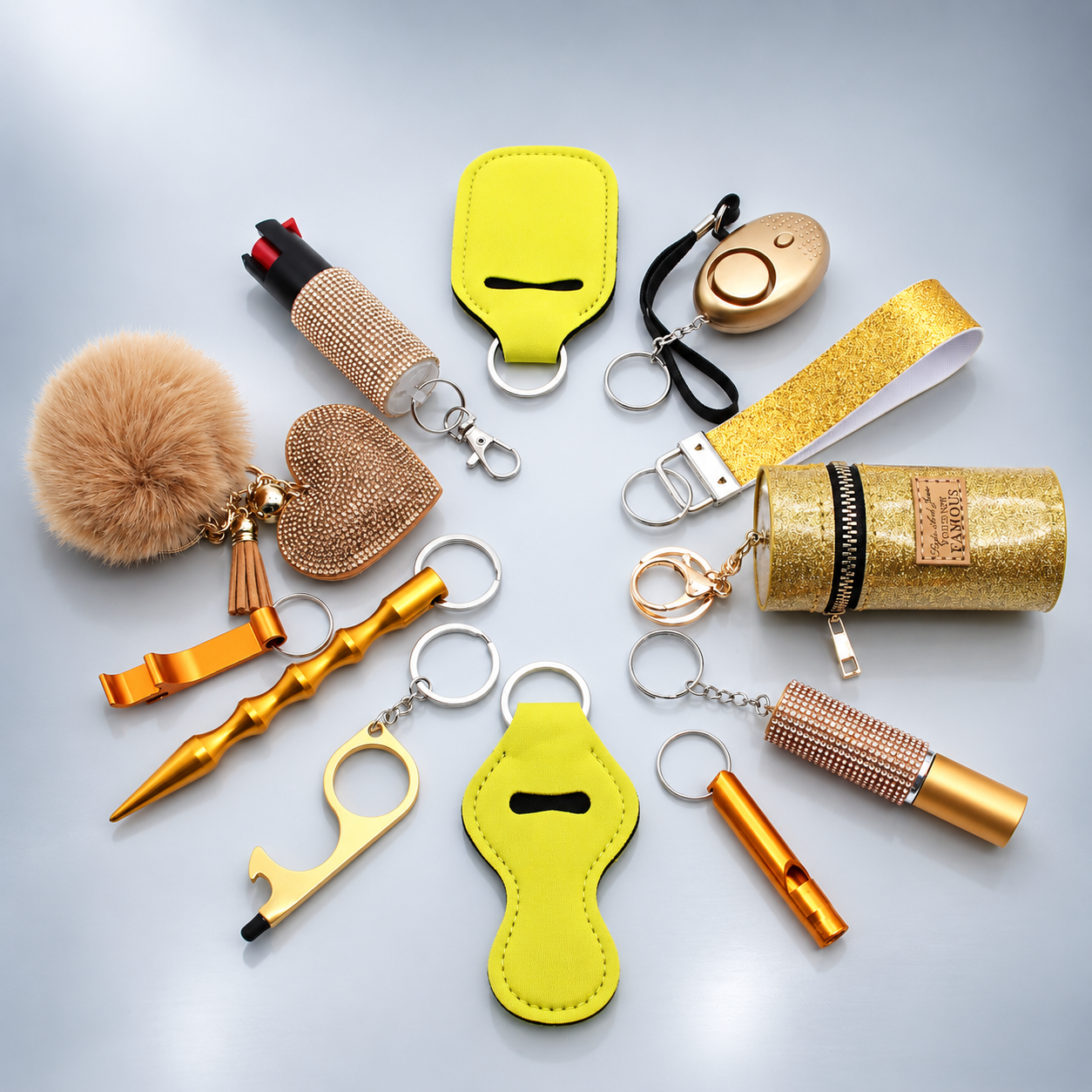 Schutzengel Set – Gold – Premium-Studioaufnahme