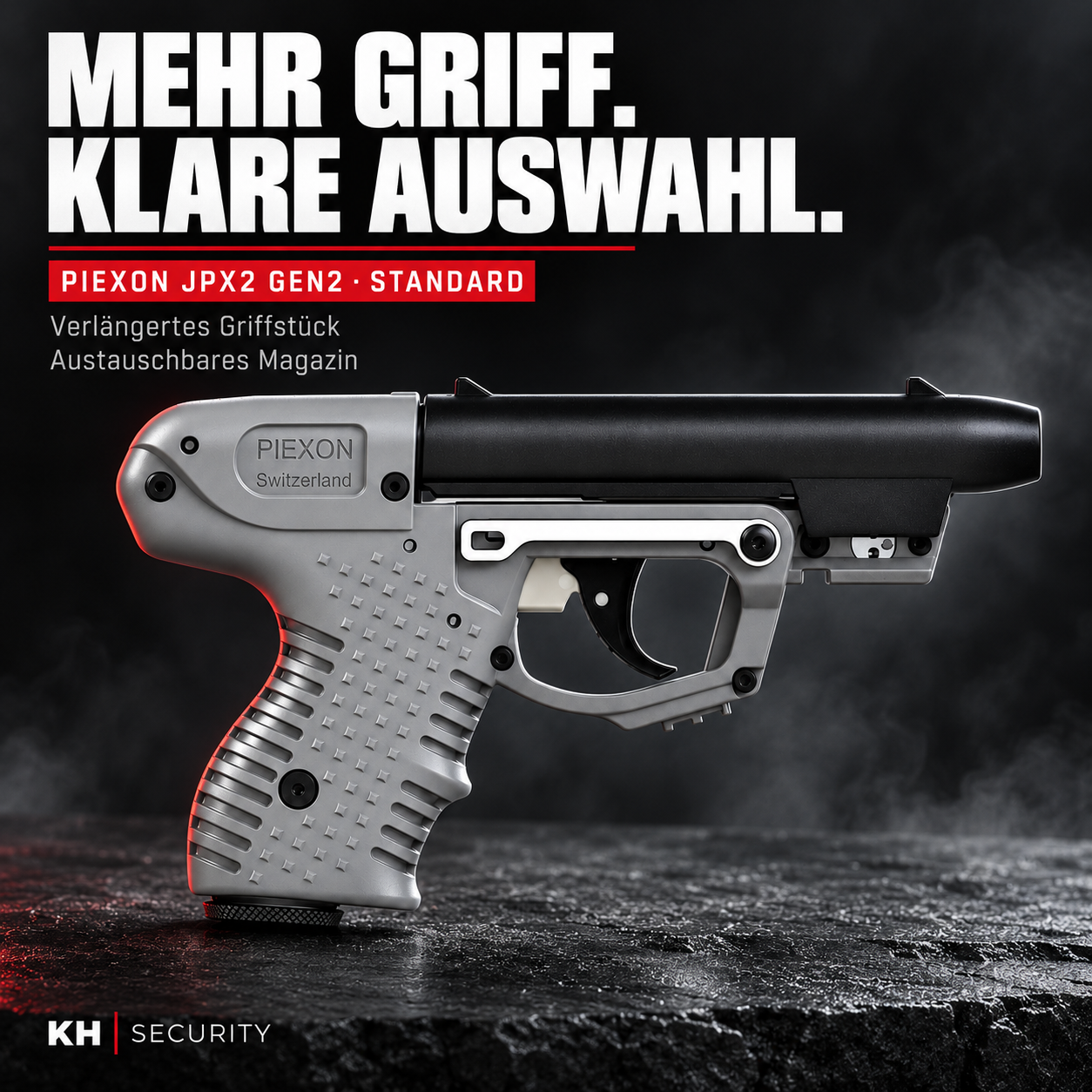 Pfefferspray Abschussgerät Piexon JPX2 Gen2 Standard – Premium-Titelmotiv