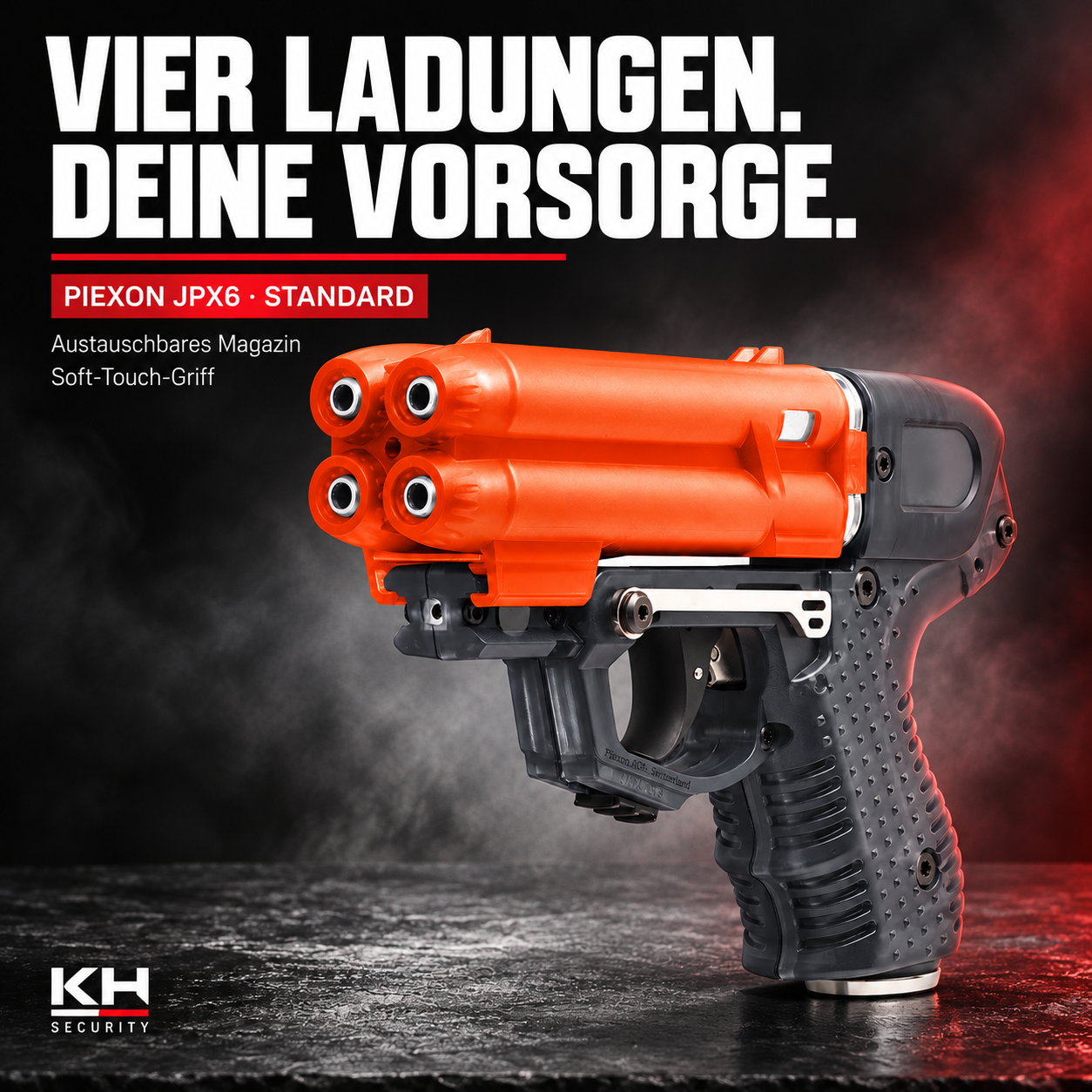 Pfefferspray Abschussgerät Piexon JPX6 Standard – Premium-Titelmotiv