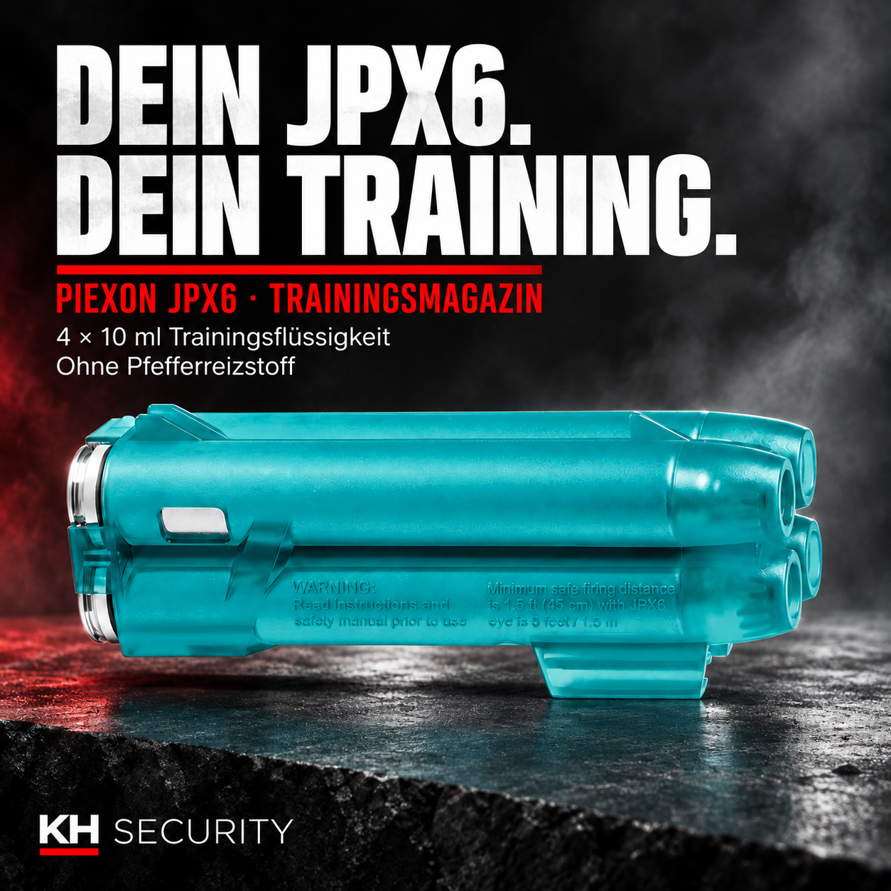 Trainingsmagazin für Piexon Jet Protector6  40ml – Premium-Titelmotiv