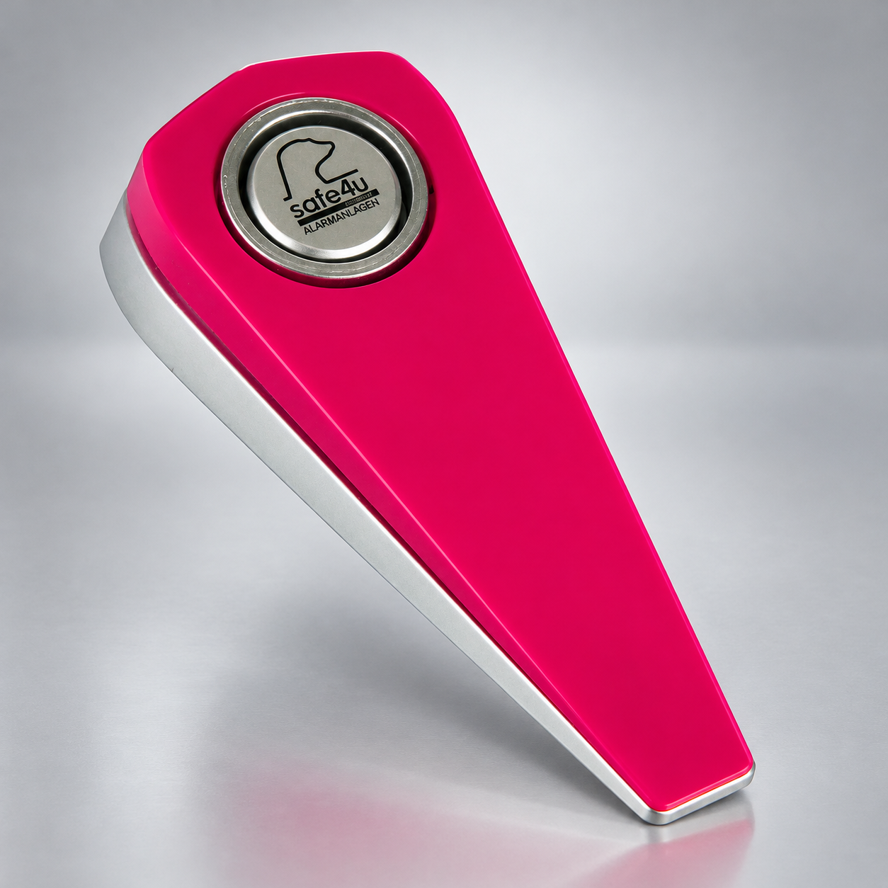 Alarm-Türstopper Travel – Schwarz, Rot & Pink – Pink – Premium-Studiofoto