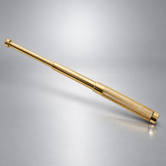 Mini Teleskop Abwehrstock – Gold / 12 Zoll – Premium-Studiofoto
