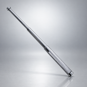 Mini Teleskop Abwehrstock – Silber / 12 Zoll – Premium-Studiofoto