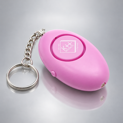 Schlüssel-Ei – Schlüsselalarm mit LED-Licht – Pink – Premium-Studiofoto