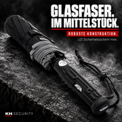 UZI Sicherheitsschirm mini mit Mittelstück aus Glasfaser