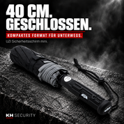 UZI Sicherheitsschirm mini – 40 cm Länge im geschlossenen Zustand